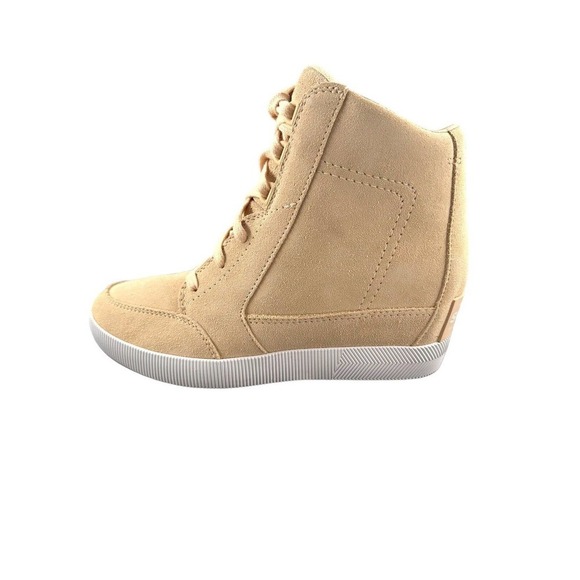 Sorel Women's Out N About Wedge Bootie Waterproof Omega Taupe - Brand New Sz 9 - Picture 5 of 12